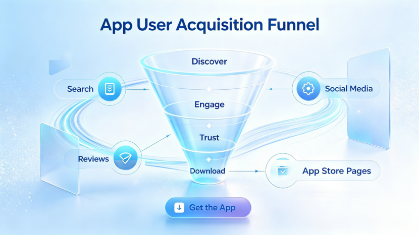App User Acquisition Funnel
