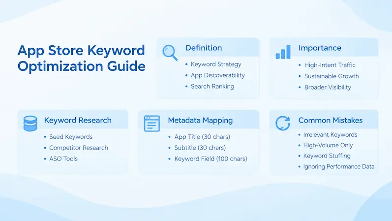 app store keyword optimization guide 2026 1
