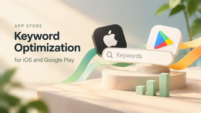App Store keyword optimization strategy for iOS and Google Play