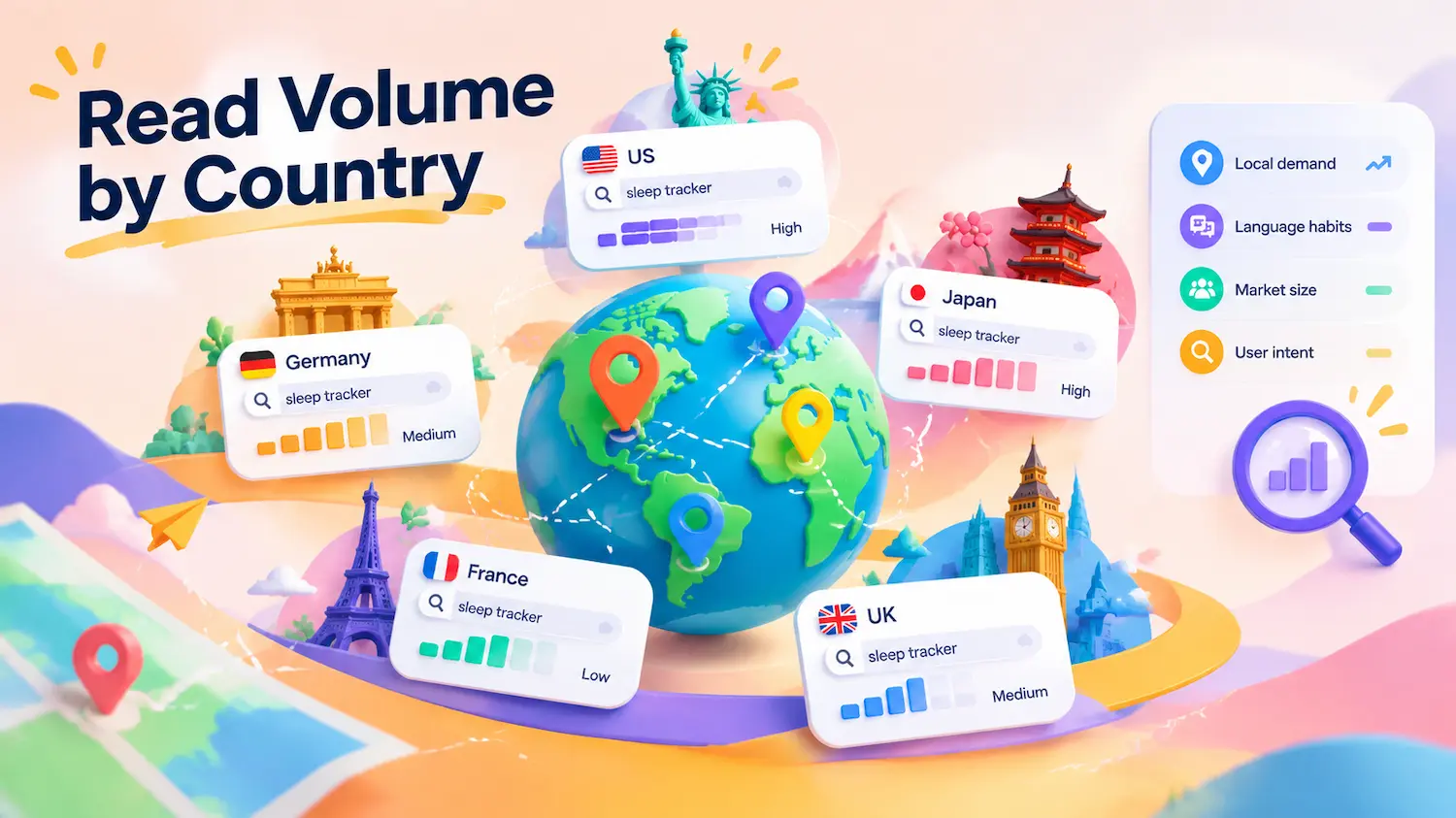 ASO guide cover: understanding app keyword search volume