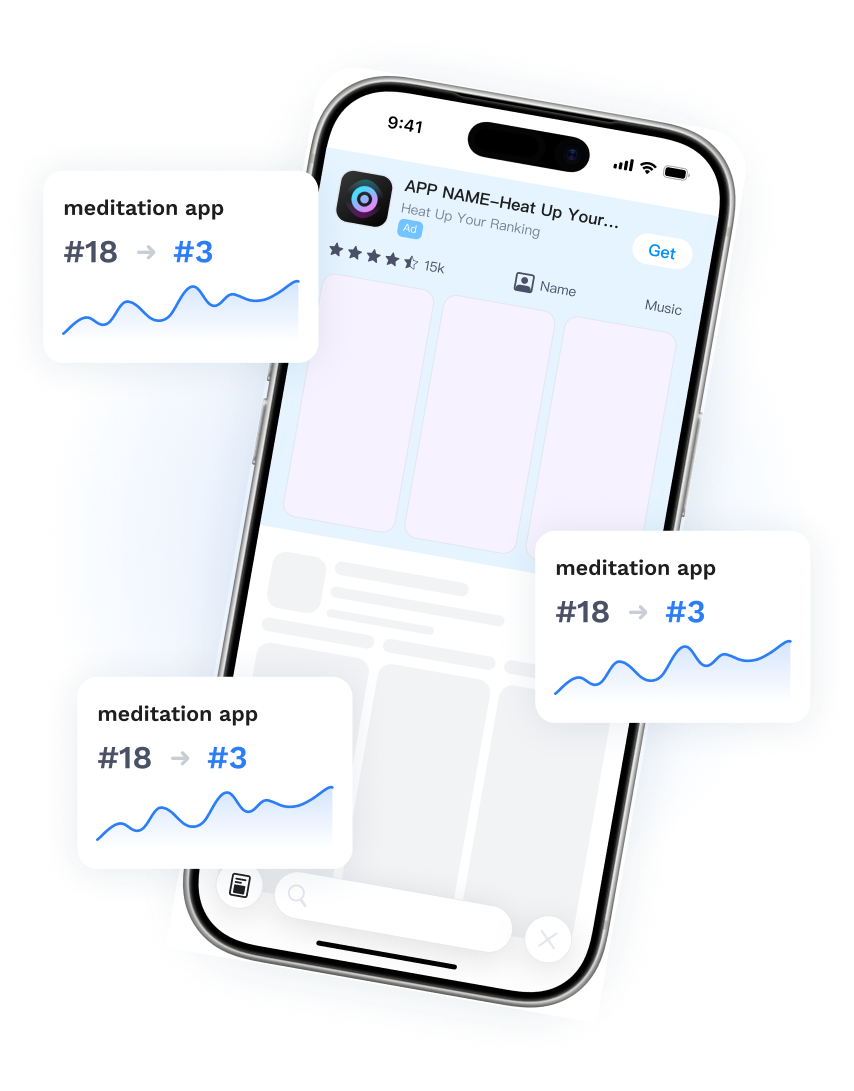 App growth dashboard